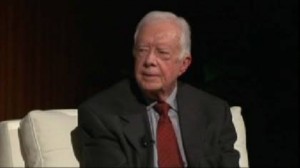 President Jimmy Carter laments the inequities between blacks and whites. Photo Credit: austin.twcnews.com